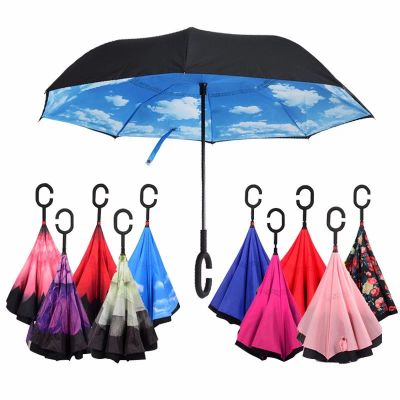 Лот: 10214475. Фото: 1. Обратный ветрозащитный зонт Up-brella... Зонты