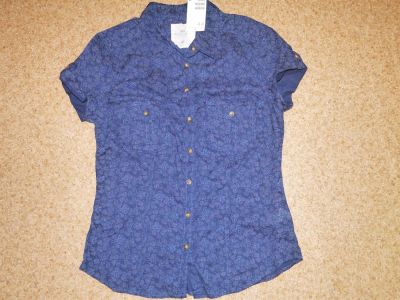 Лот: 3480964. Фото: 1. Рубашка HM! Новая! с рубля. Блузы, рубашки, водолазки