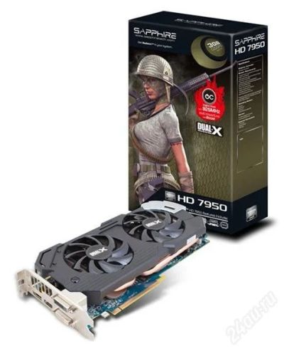 Лот: 2934492. Фото: 1. Видеокарта PCI-E 3072МБ Sapphire... Видеокарты
