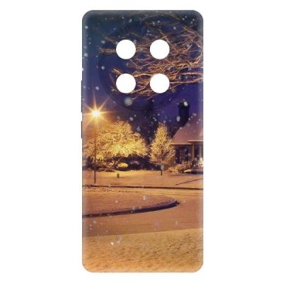 Лот: 25086022. Фото: 1. Чехол Krutoff Soft Case "Зимняя... Чехлы, бамперы