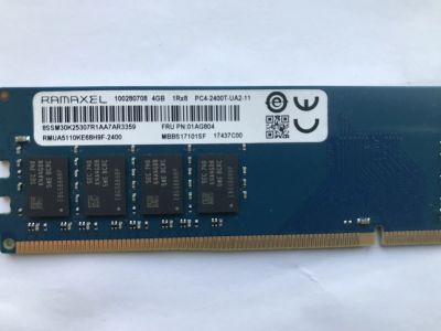 Лот: 25850408. Фото: 1. Оперативная память DDR4 4Gb Ramaxel. Оперативная память