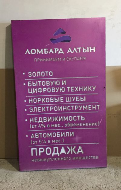 Лот: 11502394. Фото: 1. Уличная вывеска информационная... Рекламные материалы и оборудование