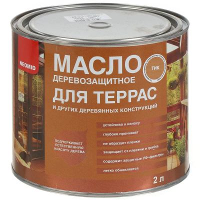 Лот: 24115853. Фото: 1. Масло Neomid, деревозащитное... Краски, лаки, растворитель