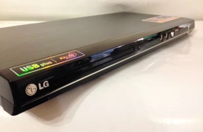 Лот: 6196272. Фото: 1. DVD плеер с HDMI и караоке LG... DVD, Blu-Ray плееры