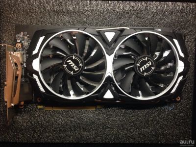 Лот: 13398008. Фото: 1. Видеокарта MSI Armor 1060. Видеокарты