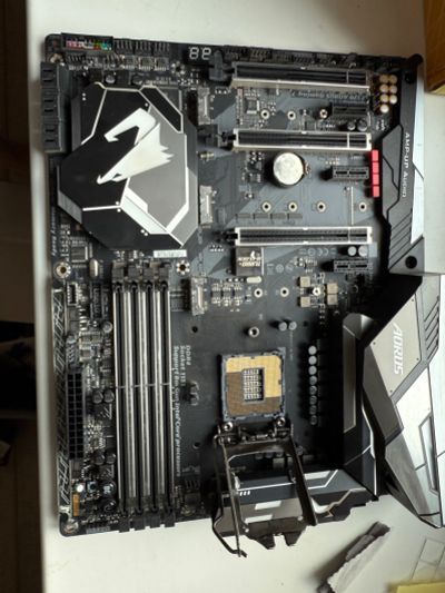 Лот: 25588969. Фото: 1. Gigabyte aorus gaming 7 Z370 lga1151. Материнские платы