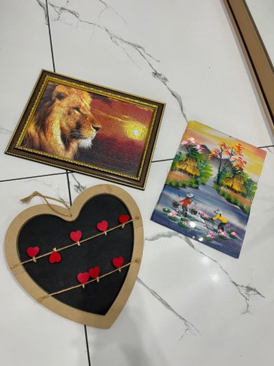Лот: 22571934. Фото: 1. Три картины одним лотом 😍. Картины, рисунки