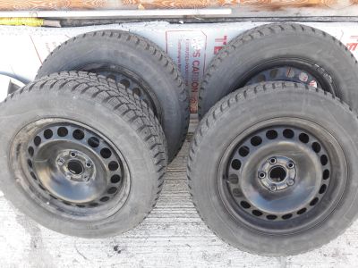Лот: 14805647. Фото: 1. Колеса KUMHO R16 215*60 диски... Шины на дисках