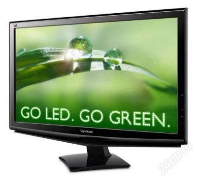Лот: 2330291. Фото: 1. viewsonic va2448-led торги с рубля. ЖК-мониторы