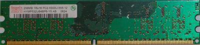 Лот: 4786160. Фото: 1. Память Hynix DDR2 256 Мб (PC2-5300U-555-12... Оперативная память