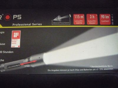 Лот: 3033235. Фото: 1. Фонарь LED Lenser pro 115м. Другое (охота)