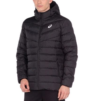 Лот: 12641970. Фото: 1. Пуховик ASICS DOWN HOODED JACKET... Зимняя спортивная одежда