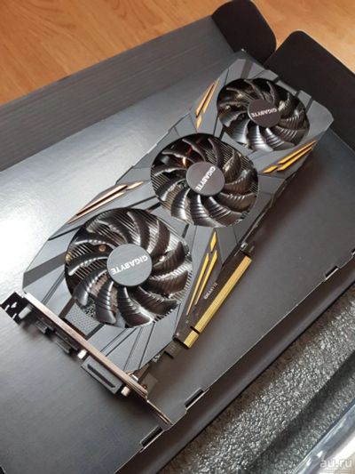 Лот: 12419957. Фото: 1. Видеокарта Gigabyte GeForce GTX... Видеокарты