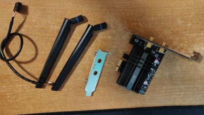 Лот: 17578514. Фото: 1. Fenvi fv-ax3000 Wi-Fi 6 Intel... WiFi, Bluetooth адаптеры