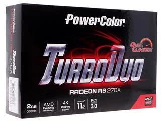 Лот: 16658215. Фото: 1. Видеокарта power color r9 270x. Видеокарты