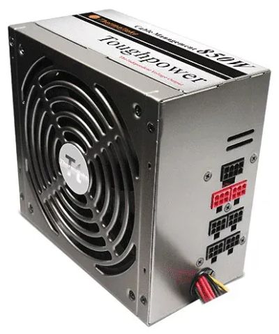 Лот: 20945544. Фото: 1. Блок питания Thermaltake Toughpower... Корпуса, блоки питания