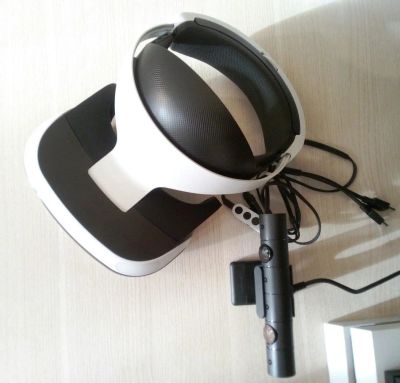 Лот: 10980148. Фото: 1. Шлем Playstation VR (psvr) + Камера. Игровые приставки, консоли
