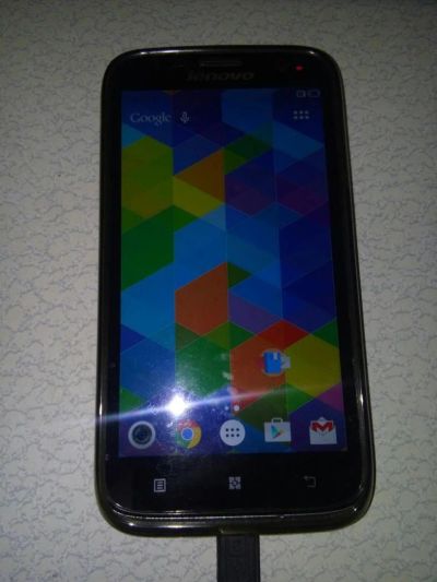 Лот: 6805785. Фото: 1. Смартфон Lenovo A859 5" 8Gb Black... Смартфоны