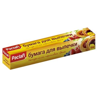 Лот: 22278389. Фото: 1. Бумага для выпечки 6 м х 29 см... Формы для запекания, выпечки