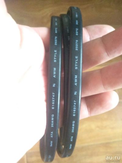 Лот: 13965280. Фото: 1. Serial Ata кабель 26AWG E162747... Шлейфы, кабели, переходники