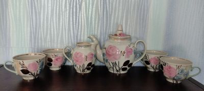 Лот: 17590434. Фото: 1. Советский чайный сервиз. Сервизы, наборы посуды