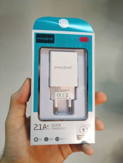 Лот: 19569725. Фото: 1. сзу micro usb 1 usb выход (2100mah... Зарядные устройства, блоки питания, адаптеры сетевые для смартфонов