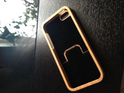 Лот: 5428341. Фото: 1. Бамбуковый чехол на iPhone 5 или... Чехлы, бамперы