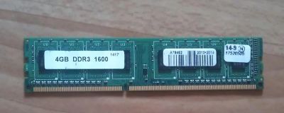 Лот: 7559796. Фото: 1. DDR3 4Gb 1600mHz. Оперативная память