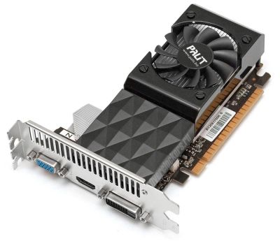 Лот: 10079147. Фото: 1. Palit gt640 2gb ddr3 128bit. Видеокарты