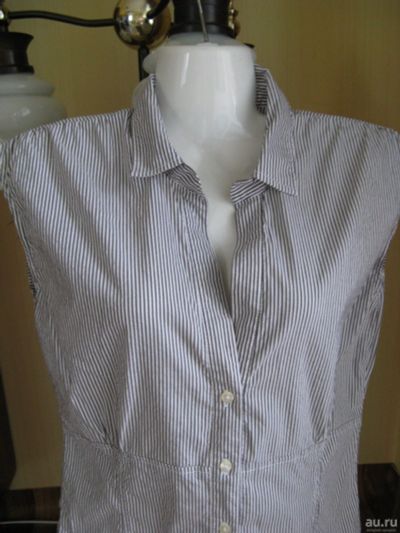 Лот: 14412808. Фото: 1. блузка рубашка Etam р.38. Рубашки, блузки, водолазки