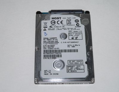 Лот: 7471676. Фото: 1. SATA-II 320Gb Hitachi HGST HTS543232A7A384T012. Жёсткие диски (HDD)