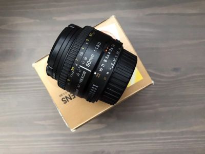 Лот: 17060221. Фото: 1. Nikon AF Nikkor 50mm F1.8D. Объективы