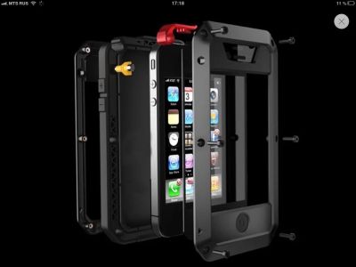 Лот: 3503074. Фото: 1. Чехол на iphone5 Lunatik противоударный. Чехлы, бамперы