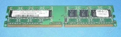 Лот: 4994193. Фото: 1. Модуль памяти DIMM DDR2 512MB... Оперативная память
