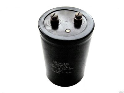 Лот: 14715646. Фото: 1. Винтажный конденсатор Siemens... Конденсаторы