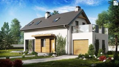 Лот: 10508032. Фото: 1. Z298 Практичный и уютный дом с... Проекты, чертежи