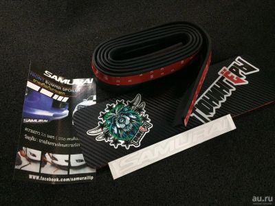 Лот: 8724073. Фото: 1. Универсальная резиновая губа... Детали тюнинга