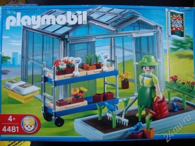 Лот: 444185. Фото: 1. PLAYMOBIL Теплица с цветами. Конструкторы