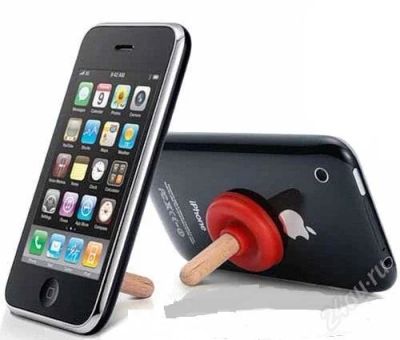 Лот: 957041. Фото: 1. Подставка - Вантуз для Apple iPhone... Брелоки, подвески