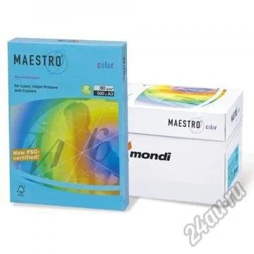 Лот: 5616514. Фото: 1. Бумага 500л. Maestro интенсив... Бумага