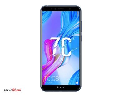 Лот: 14924370. Фото: 1. 5.7" Смартфон Honor 7C 32 ГБ синий. Смартфоны