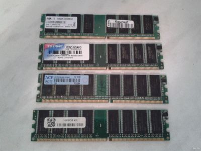 Лот: 13873339. Фото: 1. Оперативная память DDR 1Gb PC3200... Оперативная память