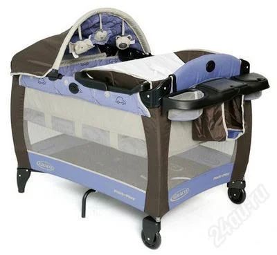 Лот: 3441417. Фото: 1. Кровать-манеж-пеленатор Graco... Манежи