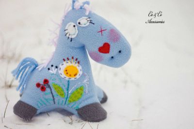 Лот: 3514994. Фото: 1. Символ 2014 года-лошадка Росина... Подарки на Новый год