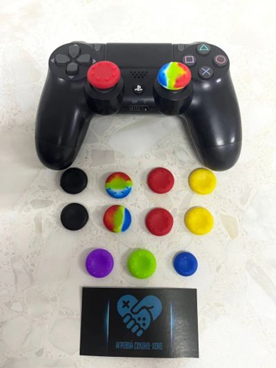 Лот: 18980537. Фото: 1. Накладки на стики новые PS4 PS3... Аксессуары для игровых приставок, консолей, геймпады
