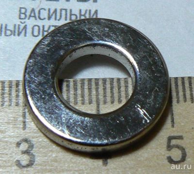 Лот: 15198140. Фото: 1. Сильный неодимовый магнит в форме... Магниты
