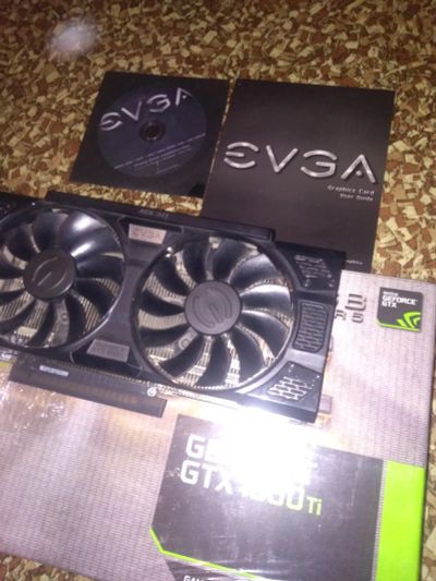 Лот: 12881962. Фото: 1. видеокарта evga1050ti gaming. Видеокарты