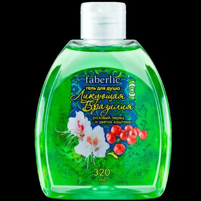 Лот: 6835865. Фото: 1. Гель для душа Faberlic Ликующая... Уход за телом