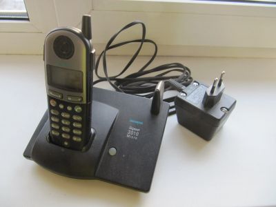 Лот: 17118595. Фото: 1. Телефон dect siemens gigaset 3010. DECT и радиотелефоны