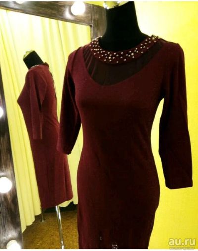 Лот: 13565206. Фото: 1. Платье с сеточкой. Платья
